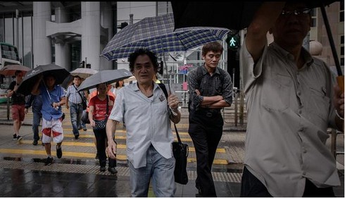 Hình ảnh bão Utor tiến vào Hồng Kông, nam Trung Quốc - ảnh 3