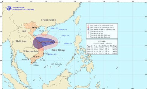 Tin mới nhất về cơn bão số 8 gần bờ (17/9) - ảnh 1
