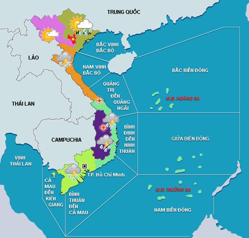 Dự báo thời tiết ngày 20/9 và tình hình lũ sông sau bão số 8 - ảnh 1