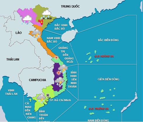Dự báo thời tiết ngày 27/9: Hà Nội tiếp diễn mưa lạnh - ảnh 1