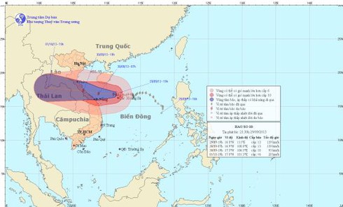 Tin bão số 10 mới nhất: Thanh Hóa - Quảng Nam gió mạnh sáng 30/9 - ảnh 1