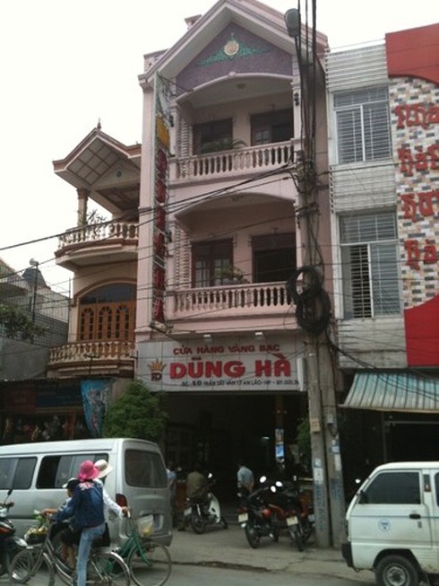 Hải Phòng: Hiệu vàng bị đột nhập, mất 98 cây vàng - ảnh 1