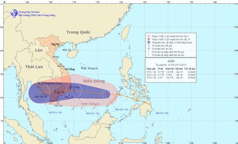 Tin mới nhất về áp thấp nhiệt đới có thể thành bão số 13 (5/11) - ảnh 1