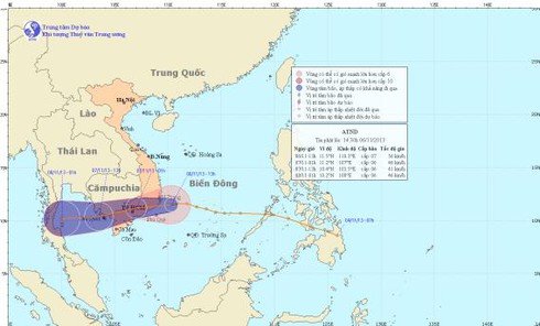 Tin mới nhất chiều 6/11: ATNĐ không thành bão số 13, bão Haiyan có thể vào Biển Đông - ảnh 1