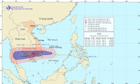 Tin mới nhất 6/11: Bão số 13 sắp hình thành tiến vào Khánh Hòa đến Bà Rịa - Vũng Tàu - ảnh 1