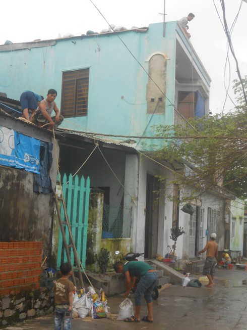 Hình ảnh phòng chống siêu bão Haiyan (bão số 14) mới nhất tại Đà Nẵng - ảnh 9