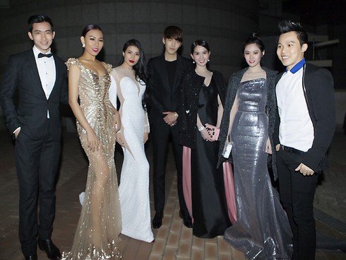 Ngọc Trinh khoe sắc bên diễn viên 'Người thừa kế' - ảnh 3