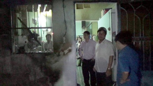 Cháy nhà trong khi đi chúc Tết - ảnh 1