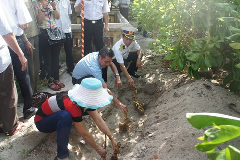 Cách trồng cây độc nhất vô nhị trên đảo Trường Sa - ảnh 3