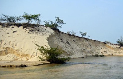 Đào hố bắt kỳ nhông bị cát lở