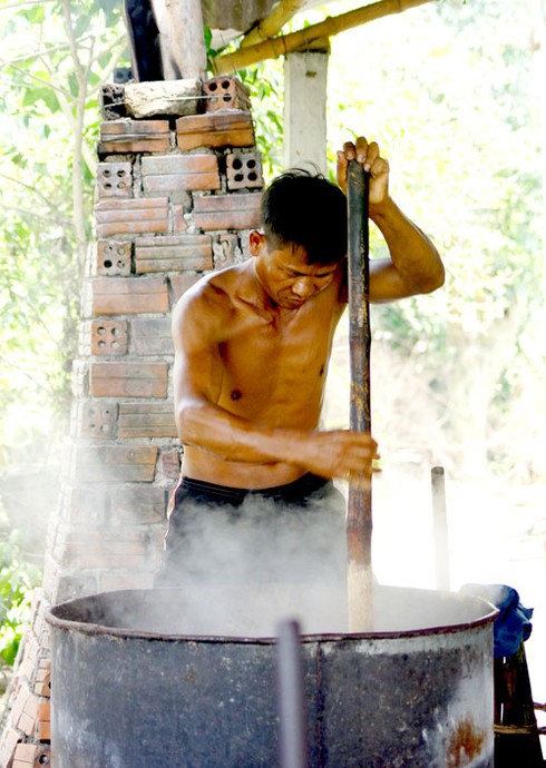 Ảnh đẹp lao động: Mùa ép dầu phụng - ảnh 2