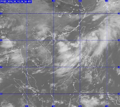 Xuất hiện rãnh áp thấp trên vùng biển Hoàng Sa, Bắc Bộ vào đợt mưa lớn - ảnh 1