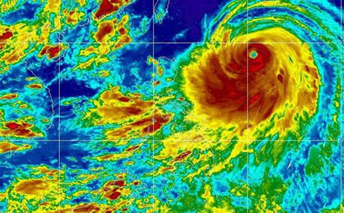 Siêu bão đầu tiên 2014: Neoguri lồng lộn trên Thái Bình Dương - ảnh 1