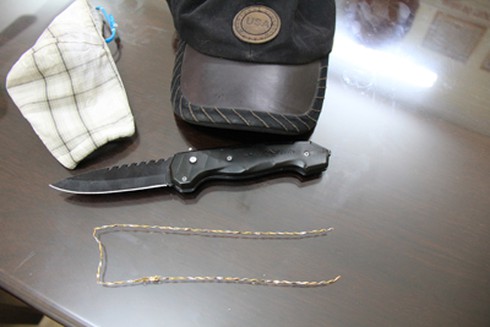 3 tên cướp kề dao vào cổ người phụ nữ đang dọn cơm tối - ảnh 1