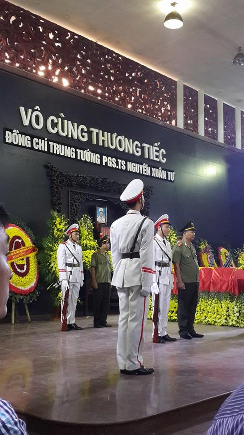 Lễ tang Trung tướng Nguyễn Xuân Tư diễn ra sáng nay 4/9 - ảnh 2