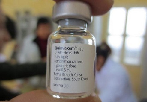 Một trẻ sốc nặng sau tiêm vacxin Quinvaxem - ảnh 1