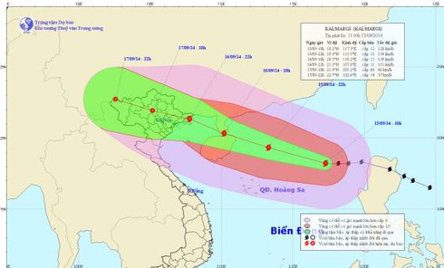Tin bão số 3: Dự báo mạnh nhất cấp 13, giật cấp 15-16 - ảnh 1
