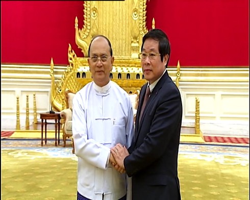 Tổng thống Myanmar tiếp Bộ trưởng Bộ Thông tin và Truyền thông - ảnh 1