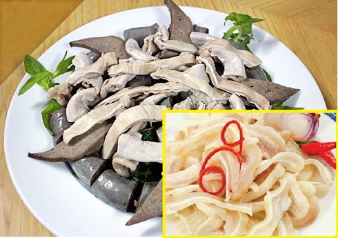 Cách luộc dạ dày, tai, lòng lợn trắng giòn đơn giản nhất - ảnh 1