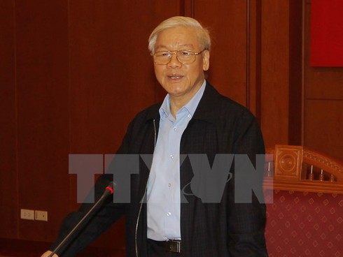 Tổng Bí thư Nguyễn Phú Trọng trả lời phỏng vấn của TTXVN - ảnh 1