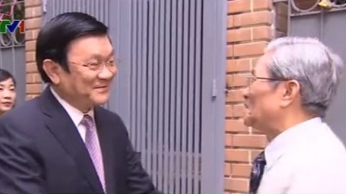 Chủ tịch nước chúc Tết trí thức, văn nghệ sỹ - ảnh 1