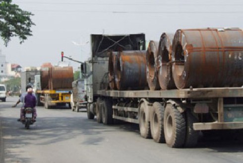 Mức phạt xe quá tải 2015 là bao nhiêu? - ảnh 1
