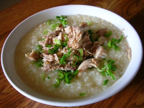 Cách nấu cháo ngon bằng nồi cơm điện giúp giải cảm tốt - ảnh 1