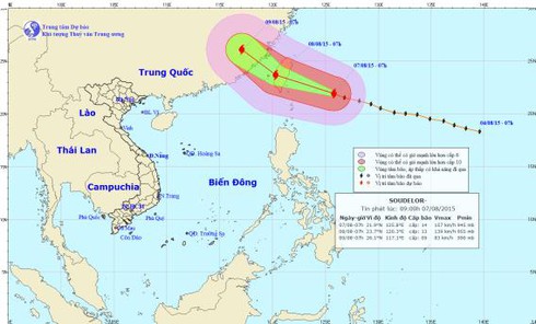 Tin bão mới nhất ngày 7/8: Giật cấp 17, Đông Bắc Biển Đông biển động mạnh - ảnh 1