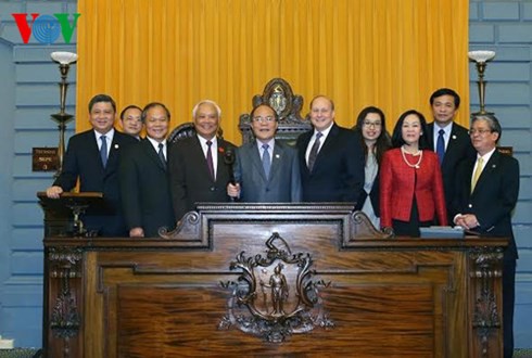 Chủ tịch Quốc hội gặp lãnh đạo Thượng viện, Hạ viện Massachussett- Mỹ - ảnh 2