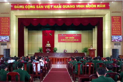 Tập huấn về công tác tuyên truyền biển, đảo tại Bộ Tư lệnh Quân đoàn 4 - ảnh 1