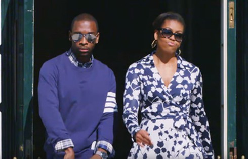 Phu nhân Tổng thống Mỹ gây sốt với tài đọc rap - ảnh 1