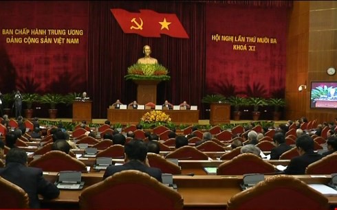 Ngày làm việc thứ 2 của Hội nghị Trung ương lần thứ 13 - ảnh 1