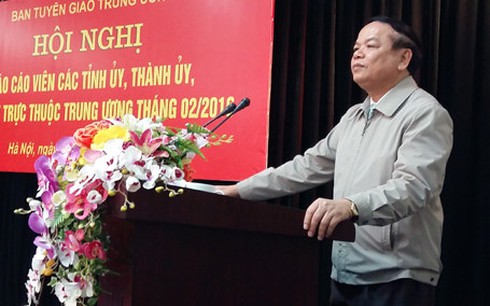 Hội nghị trực tuyến thông báo nhanh kết quả Đại hội XII của Đảng - ảnh 1
