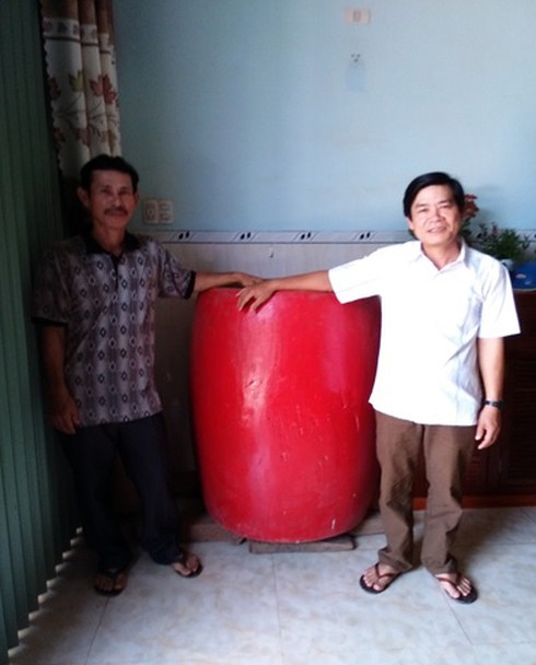 Đầu năm xông đất dòng họ làm trống ở Mỹ Yên - ảnh 2