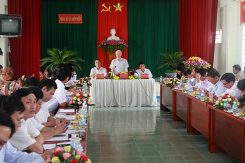 Tổng Bí thư Nguyễn Phú Trọng thăm và làm việc tại Khánh Hòa - ảnh 2