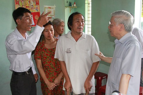 Tổng Bí thư Nguyễn Phú Trọng thăm và làm việc tại Khánh Hòa - ảnh 6