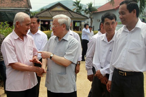 Tổng Bí thư Nguyễn Phú Trọng thăm và làm việc tại Khánh Hòa - ảnh 7