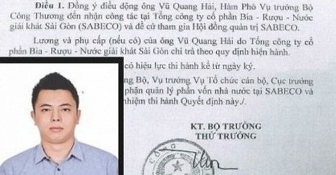 Phó thủ tướng yêu cầu làm rõ quy trình bổ nhiệm ông Vũ Quang Hải - ảnh 1