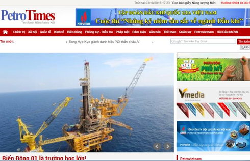 Đang bị đình bản, Báo điện tử Petrotimes vẫn bị xử phạt hành chính 20 triệu đồng - ảnh 1