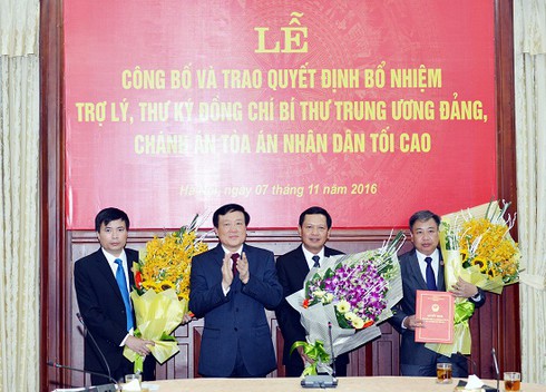 Bổ nhiệm nhân sự một số cơ quan Trung ương - ảnh 2