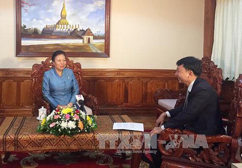 Chuyến thăm của Tổng Bí thư Nguyễn Phú Trọng nâng quan hệ Việt-Lào lên tầm cao mới - ảnh 1