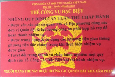 Phát hiện đối tượng mạo nhận thành viên Ban Chiến lược Trung ương - ảnh 2
