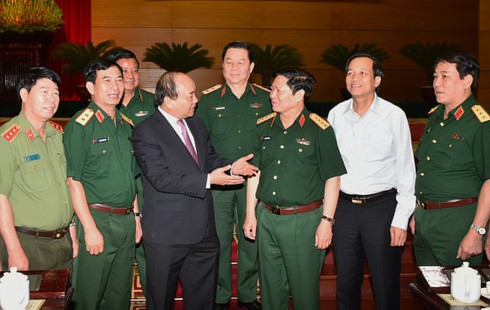 Thủ tướng Nguyễn Xuân Phúc dự Hội nghị Quân chính toàn quân - ảnh 2