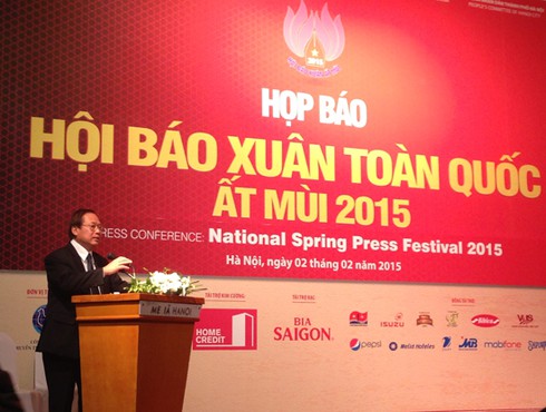 Hội Báo Xuân 2015: Tôn vinh 9 thành tựu lớn của Báo chí Việt Nam năm 2014 - ảnh 1