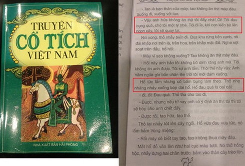 Đình chỉ phát hành cuốn “Truyện cổ tích Việt Nam” vì có nội dung thô tục - ảnh 1