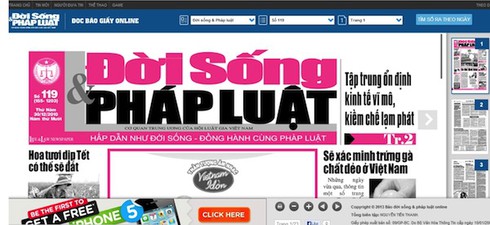 Phạt 2 báo Đời sống & Pháp luật, Sức khỏe cộng đồng vì vi phạm quảng cáo - ảnh 1