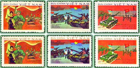 Dấu ấn 30/4/1975 trên tem Bưu chính - ảnh 1