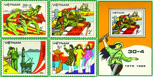 Dấu ấn 30/4/1975 trên tem Bưu chính - ảnh 2