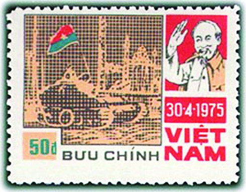 Dấu ấn 30/4/1975 trên tem Bưu chính - ảnh 4