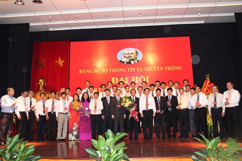 Ra mắt Ban Chấp hành Đảng bộ Bộ TT&TT nhiệm kỳ 2015 – 2020 - ảnh 1